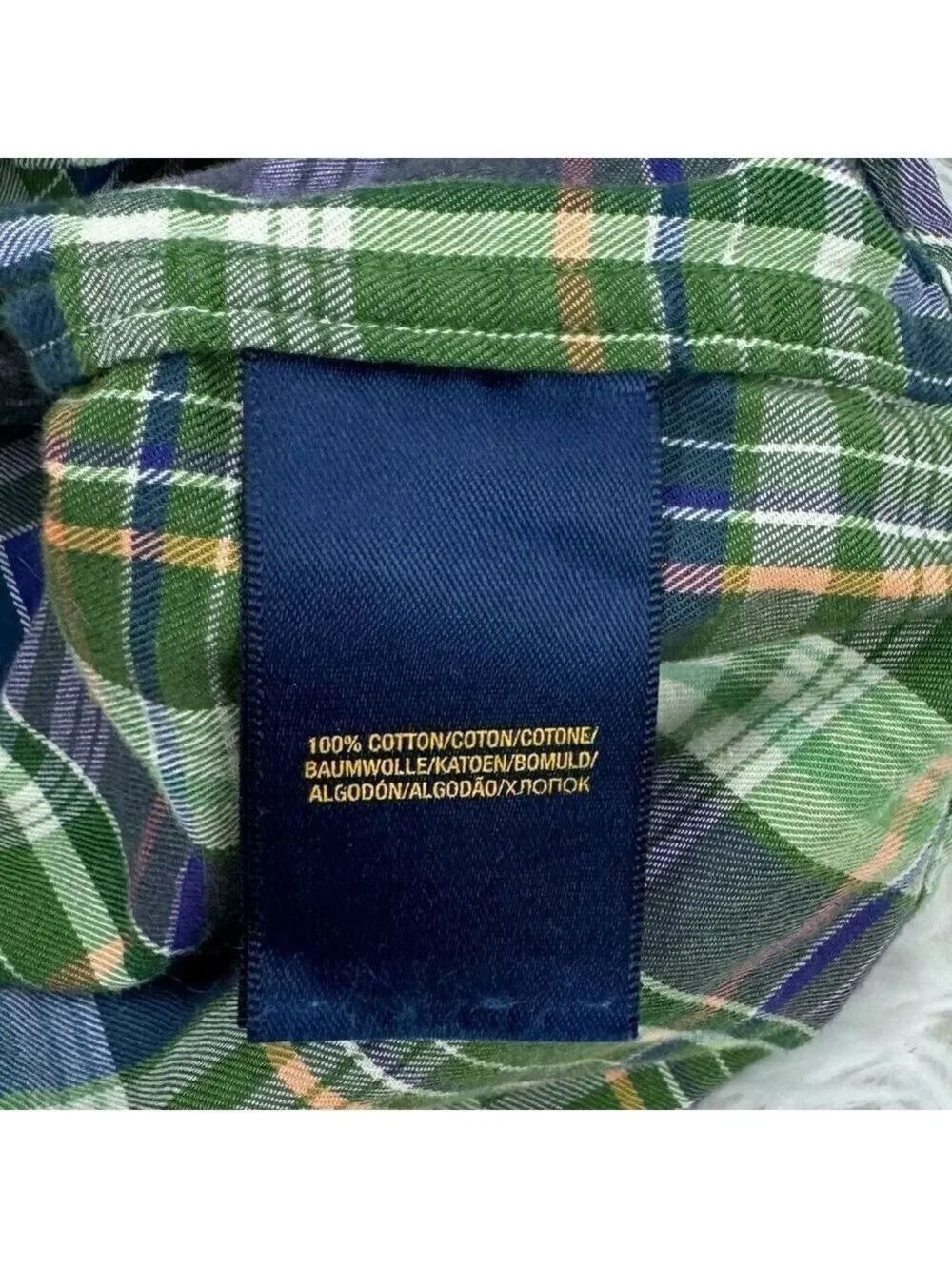 Ralph Lauren‎ Plaid Long Sleeve Button Down Shirt Bundle